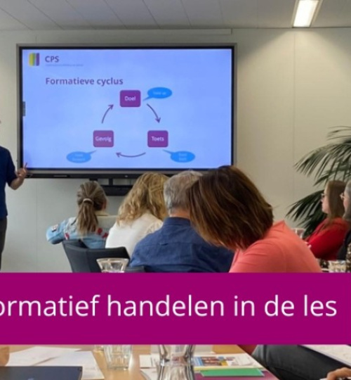 Inspiratiedag Formatief handelen in de les